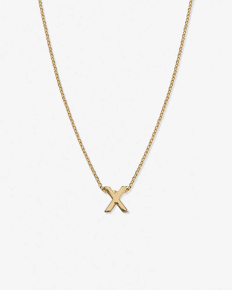 Just For You Initial Necklace — X