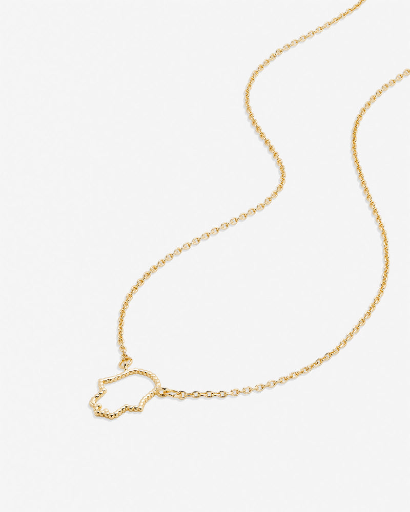 Just For Luck Hamsa Necklace