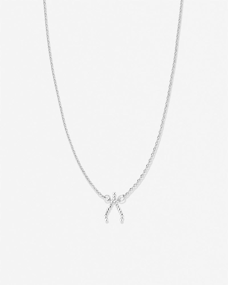 Just For Luck Wishbone Necklace