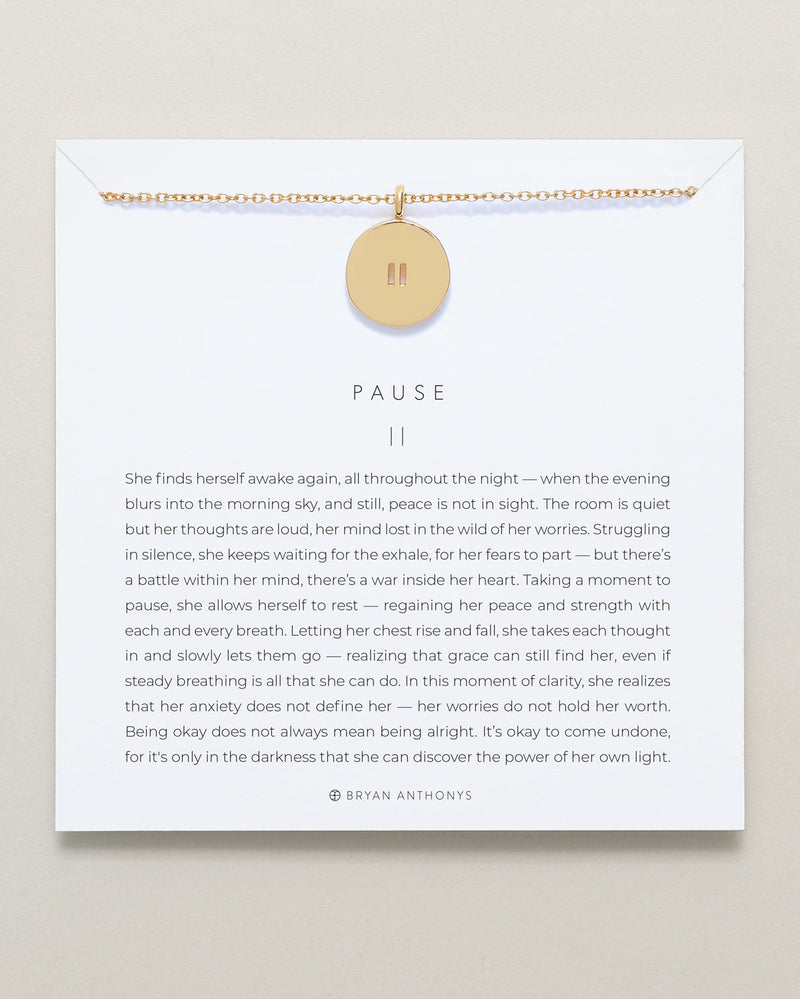 Sea Seeker & Pause Layered Necklace Set