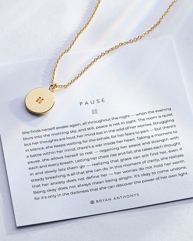 Pause Necklace