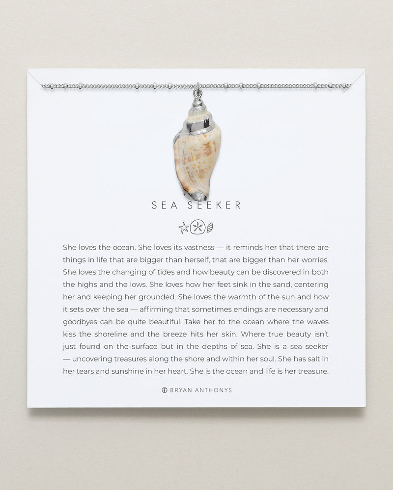Sea Seeker Shell Necklace