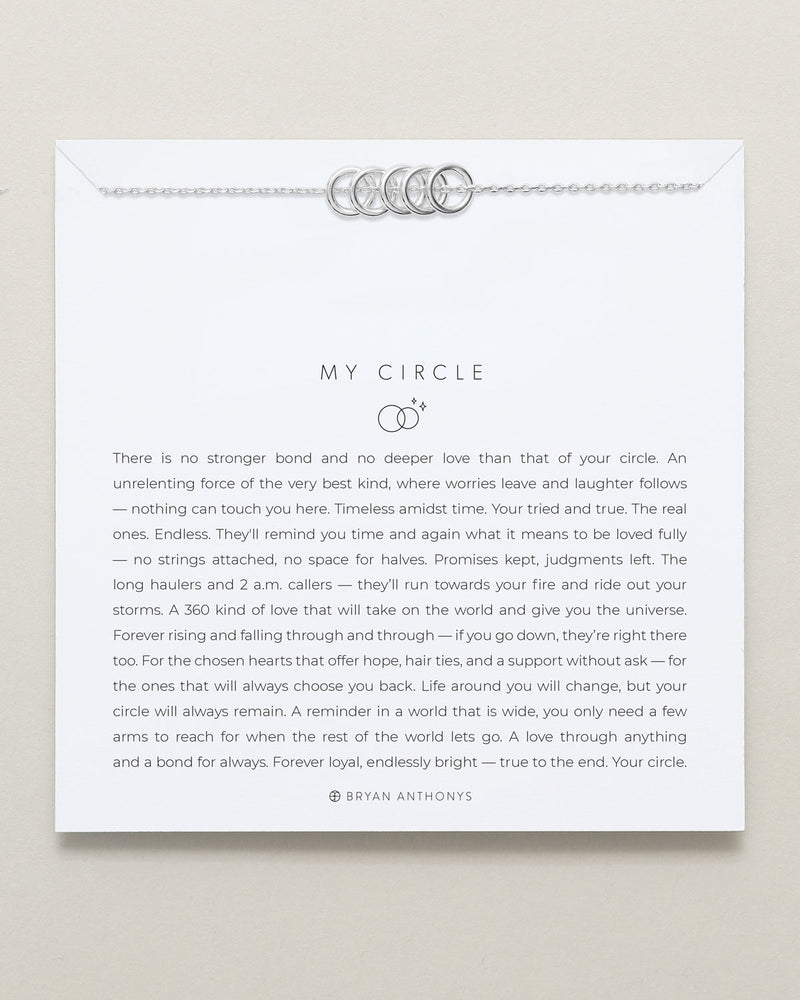 My Circle Dainty Necklace