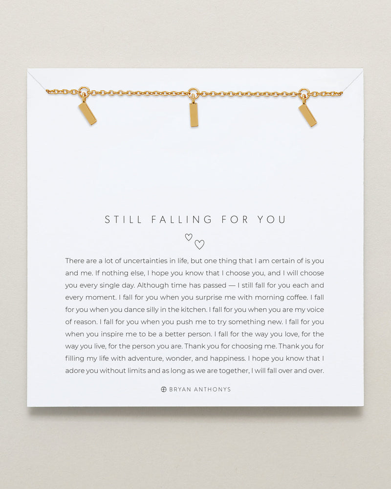 Still Falling For You Necklace