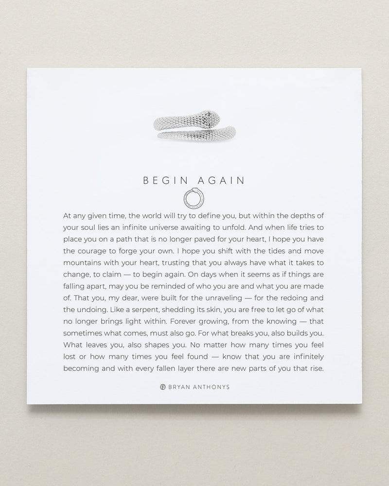 Begin Again Ring
