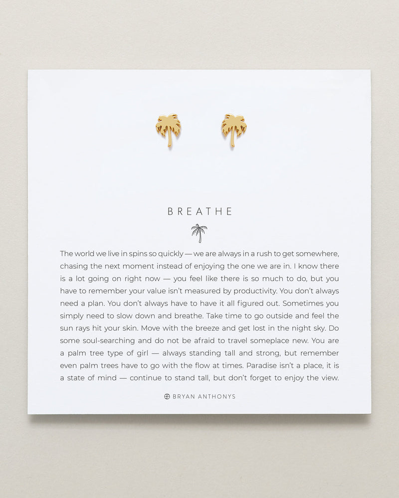 Breathe Icon Earrings