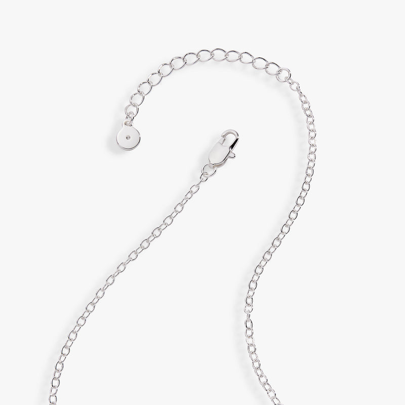 Baseball Duo Charm Pendant Necklace