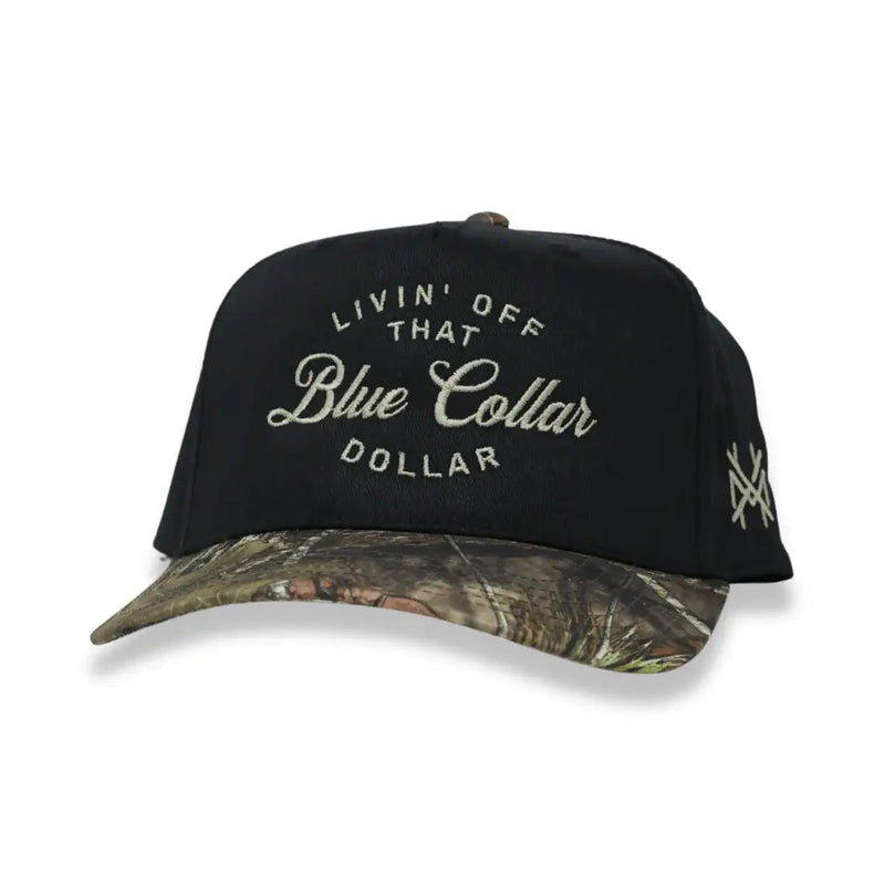 Blue Collar Dollar Snapback Hat