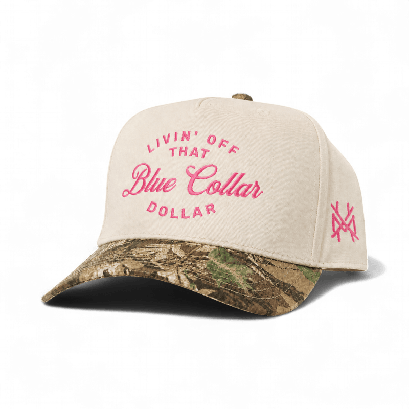 Blue Collar Dollar Snapback Hat