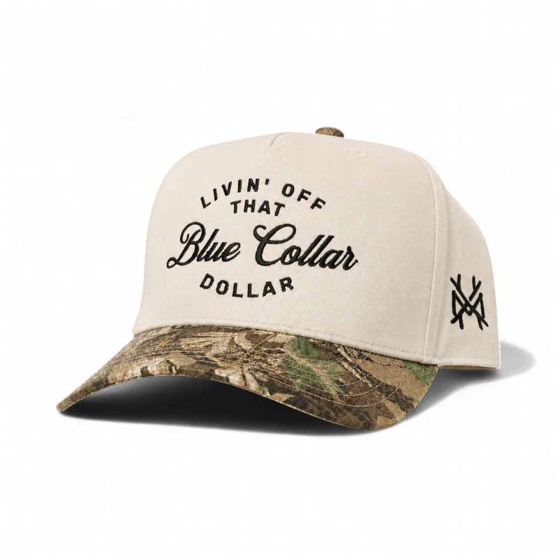 Blue Collar Dollar Snapback Hat