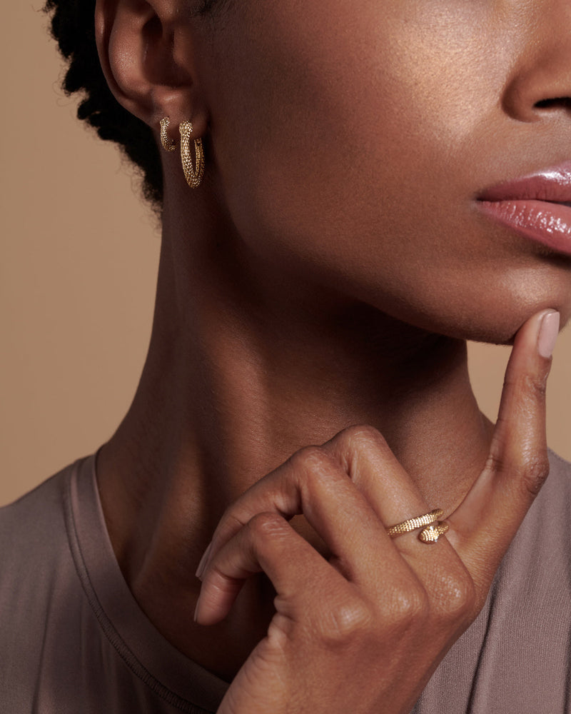 Begin Again Mini Hoop Earrings