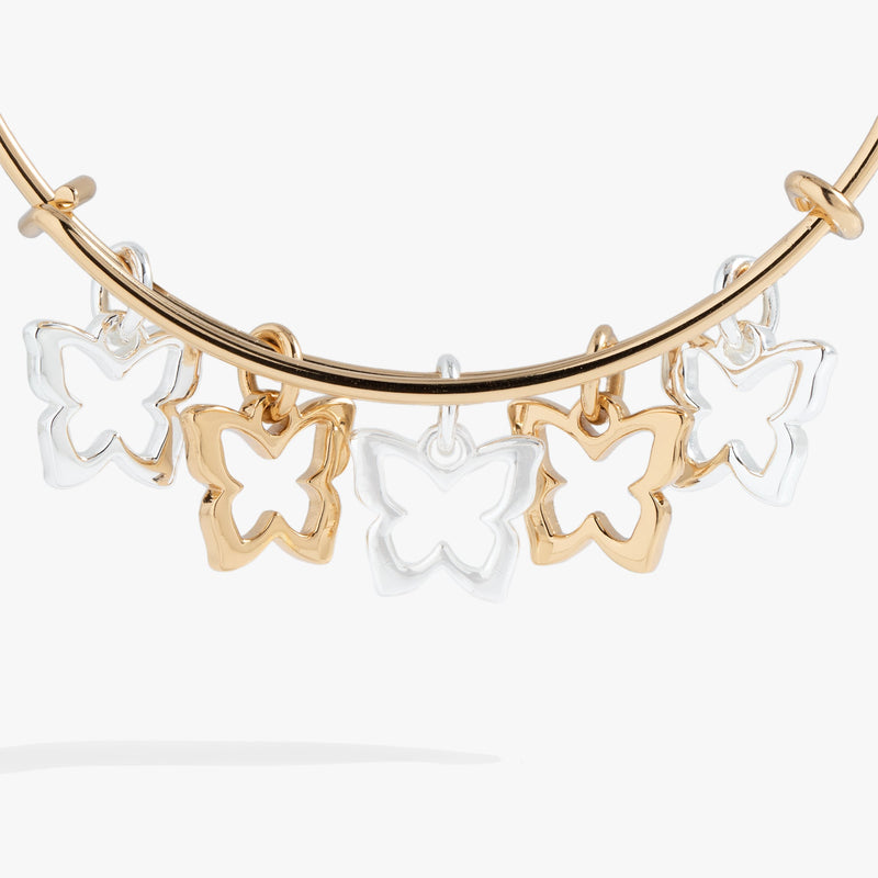 Butterfly Multi-Charm Bangle