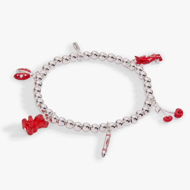 Crayola Scarlet Charm Stretch Bracelet