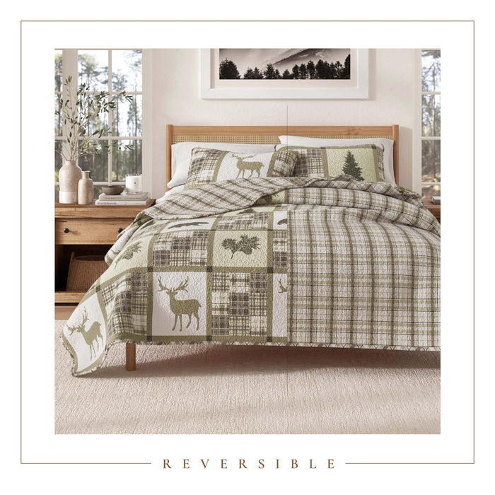 3-Piece Lodge Quilt - Stonehurst Collection