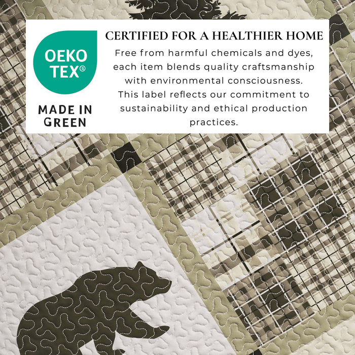 3-Piece Lodge Quilt - Stonehurst Collection