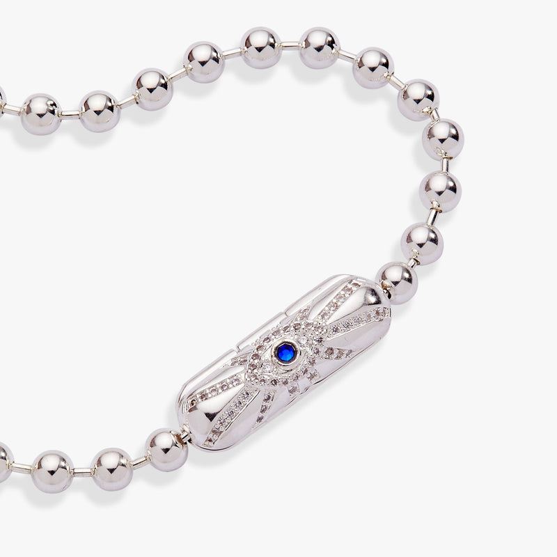Evil Eye Barrel Closure Bracelet