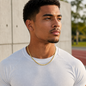Men's 5mm Cuban Link Chain Necklace | Silver or Gold