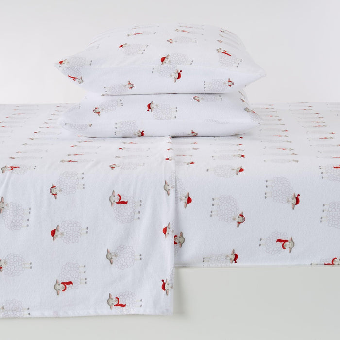 100% Turkish Cotton Flannel Sheet Sets - Boulder Collection