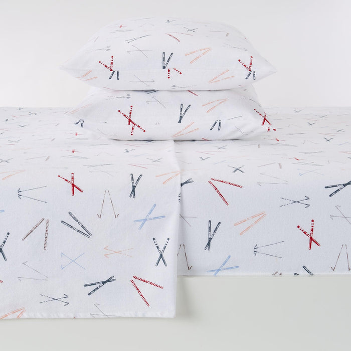 100% Turkish Cotton Flannel Sheet Sets - Boulder Collection