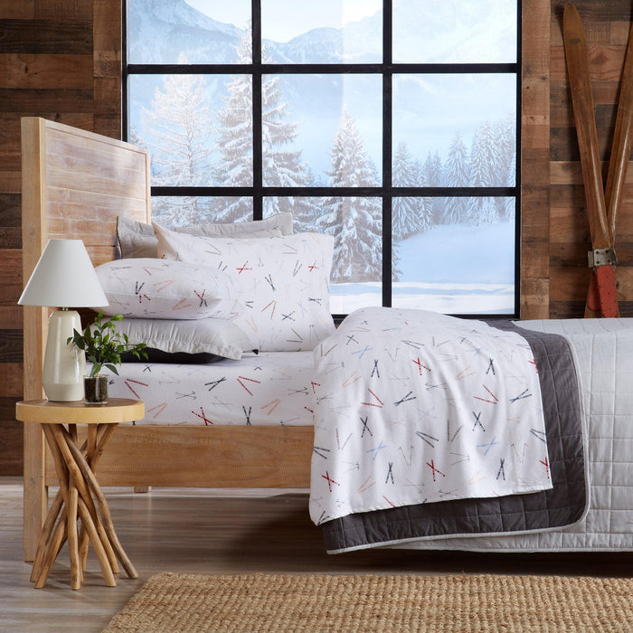 100% Turkish Cotton Flannel Sheet Sets - Boulder Collection