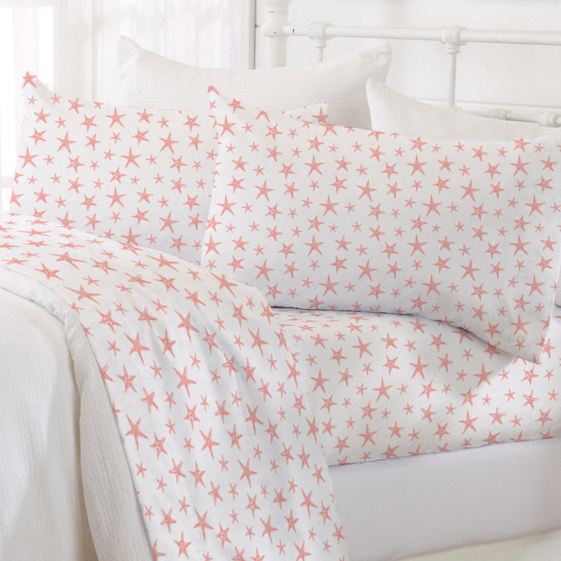 4-Piece Coastal Microfiber Sheet - Newport Collection
