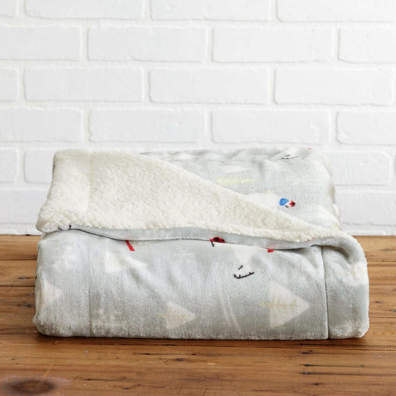 Sherpa Throw Blanket - Eve Collection