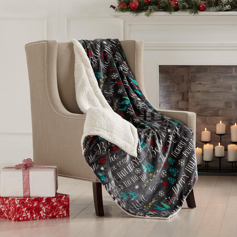 Sherpa Throw Blanket - Eve Collection