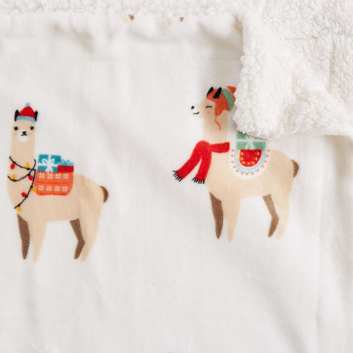 Holiday Sherpa Throw - Esmay Collection