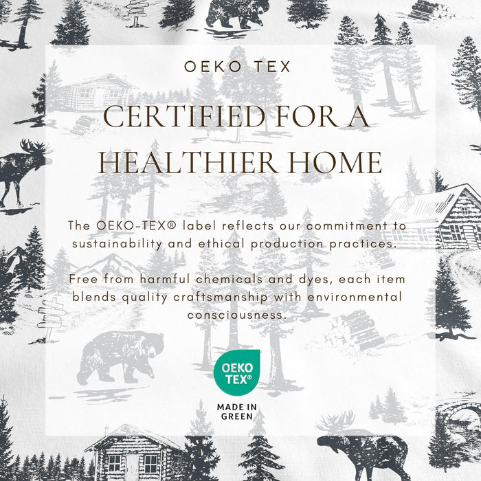 4-Piece Turkish Cotton Flannel Sheet - Lakeview Collection