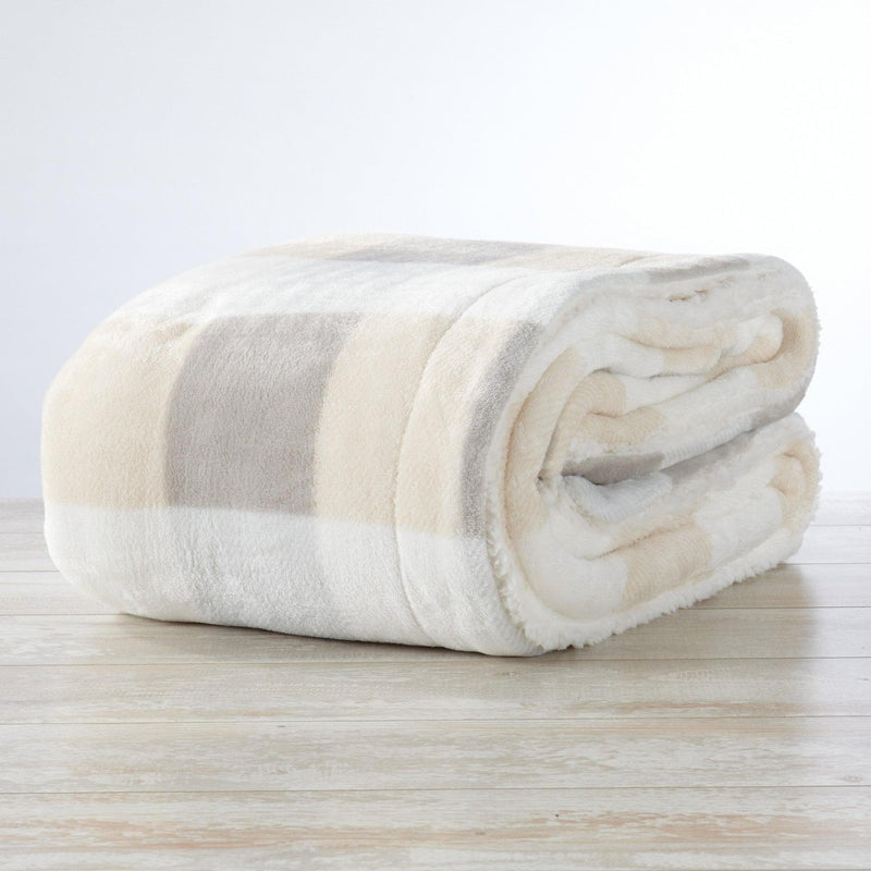 Velvet Plush Sherpa Luxury Bed Blanket - Kinsley Collection
