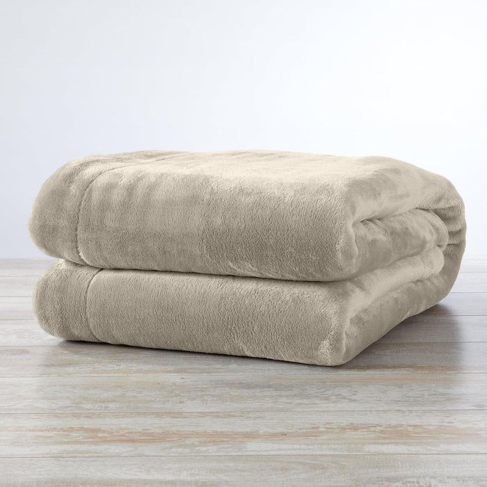 Velvet Plush Sherpa Luxury Bed Blanket - Kinsley Collection