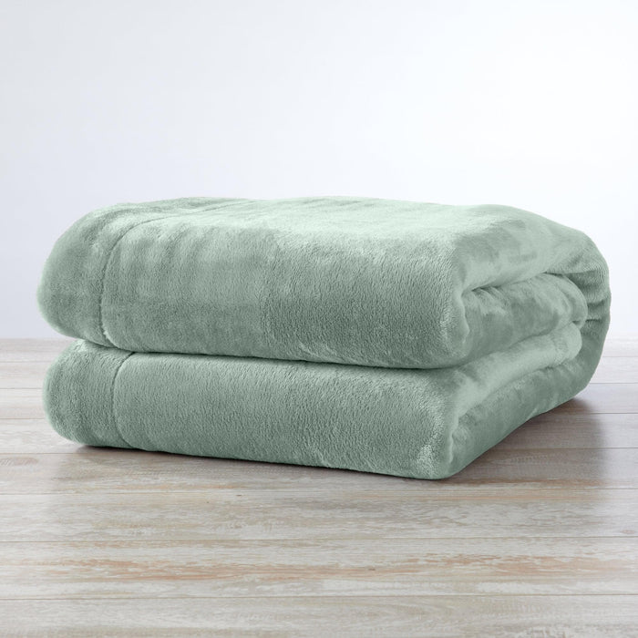 Velvet Plush Sherpa Luxury Bed Blanket - Kinsley Collection