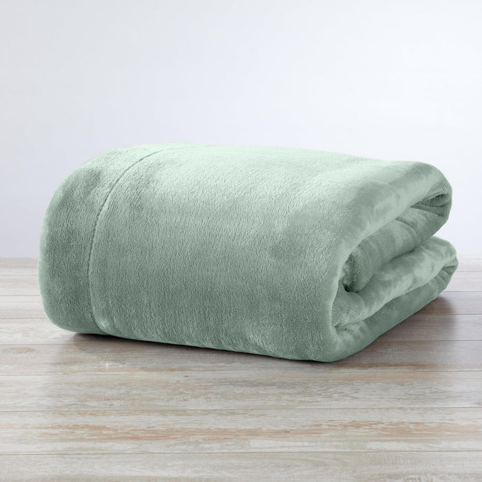 Velvet Plush Sherpa Luxury Bed Blanket - Kinsley Collection