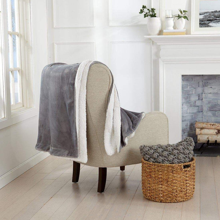Velvet Plush Sherpa Luxury Bed Blanket - Kinsley Collection