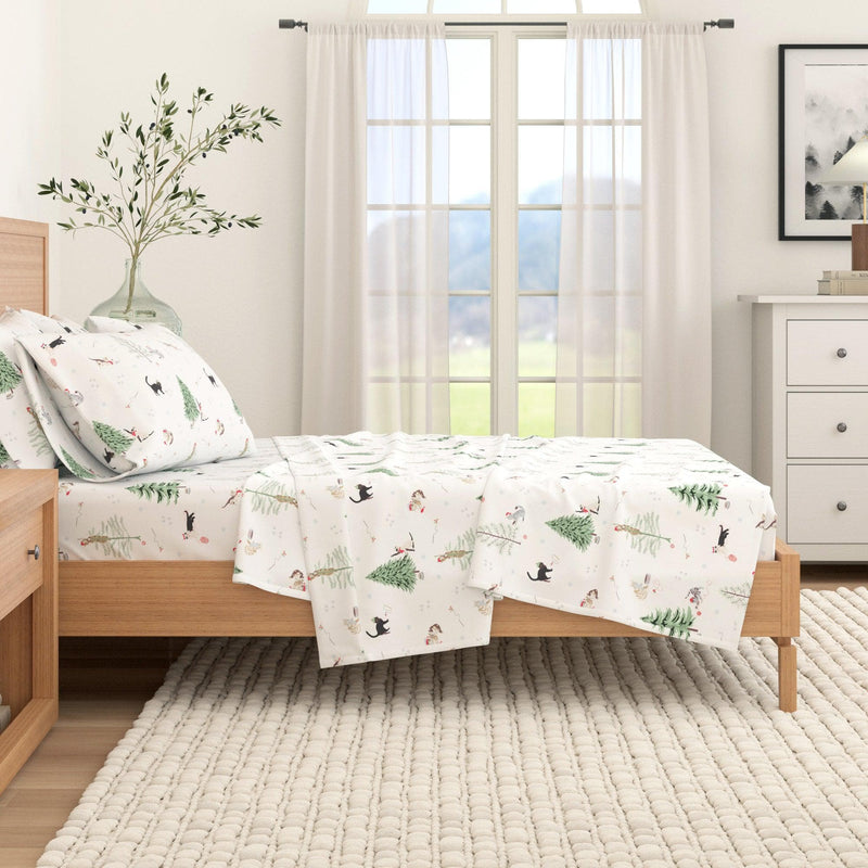 100% Turkish Cotton Flannel Sheet Sets - Boulder Collection