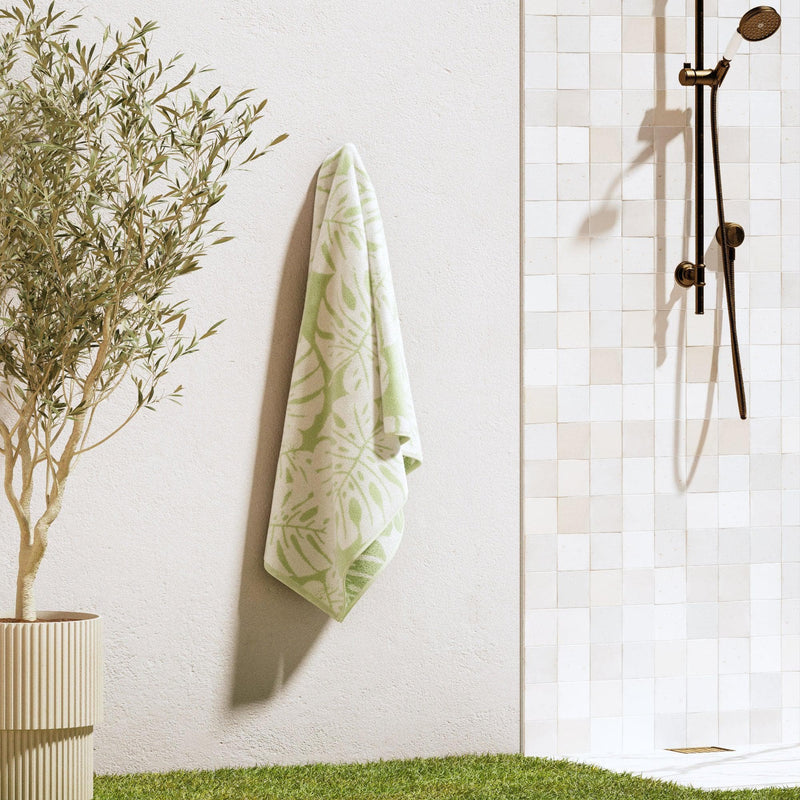 Oversized Retro Printed Beach Towel - St. Barts Collection