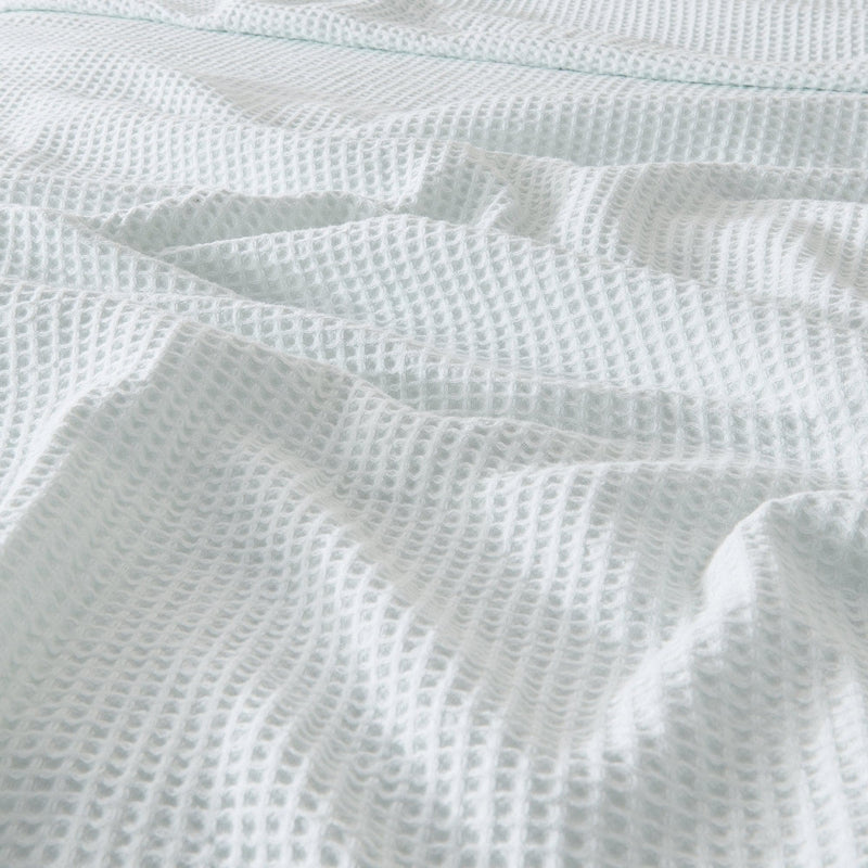 100% Cotton Waffle Weave Blanket - Mikala Collection