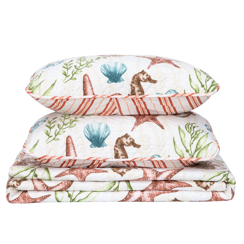 Castaway Coastal Quilt Set