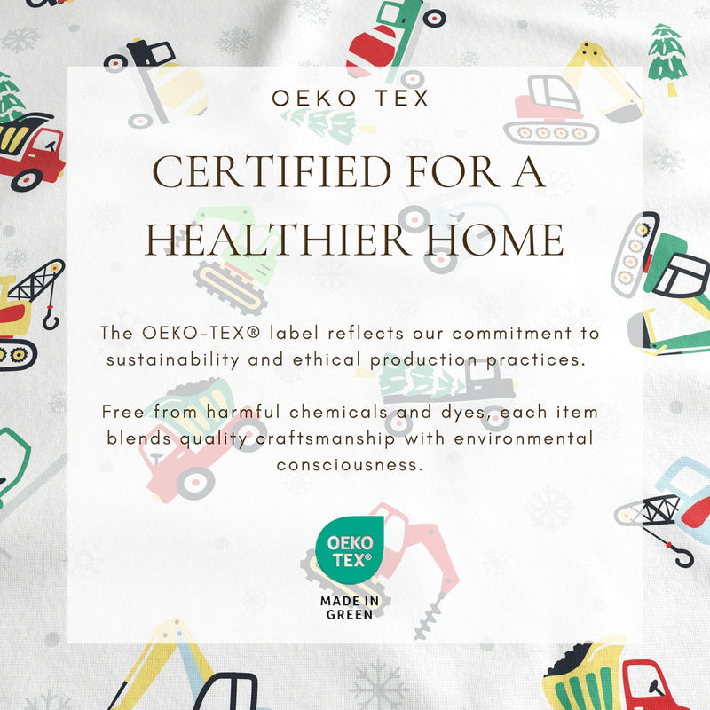 4-Piece Turkish Cotton Christmas Flannel Sheet - Whittaker Collection