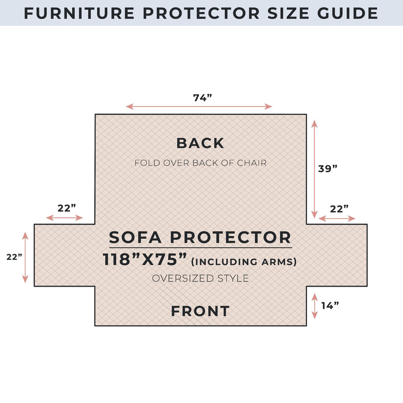 Reversible Furniture Protector - Elenor Collection