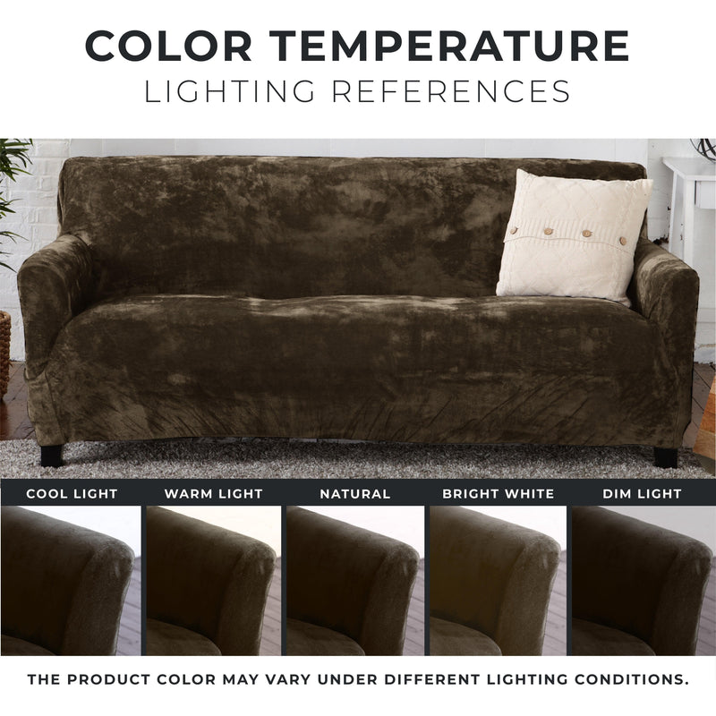 Velvet Stretch Slipcover - Gale Collection