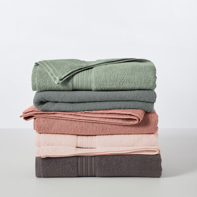 Cotton Terry Bath Towel Set - Cooper Collection