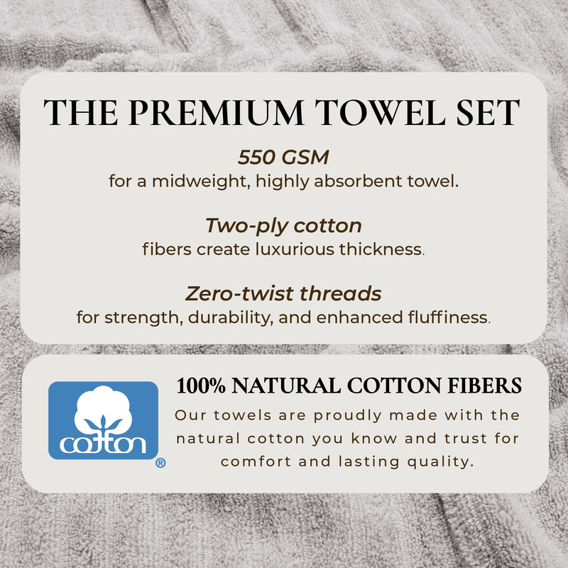 Luxury Cotton Towels - Karina Collection