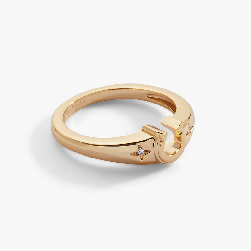 Lucky Horseshoe Ring