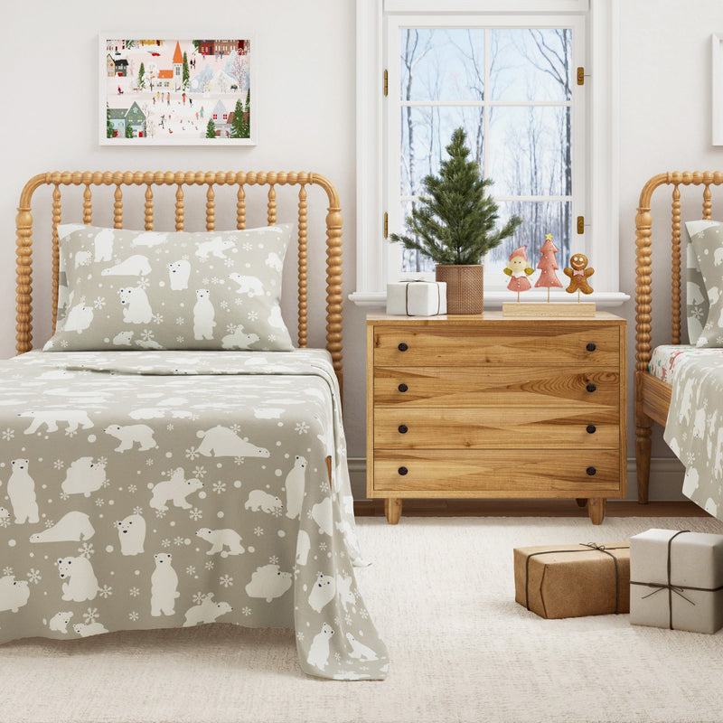 4-Piece Turkish Cotton Flannel Sheet - Stratton Collection