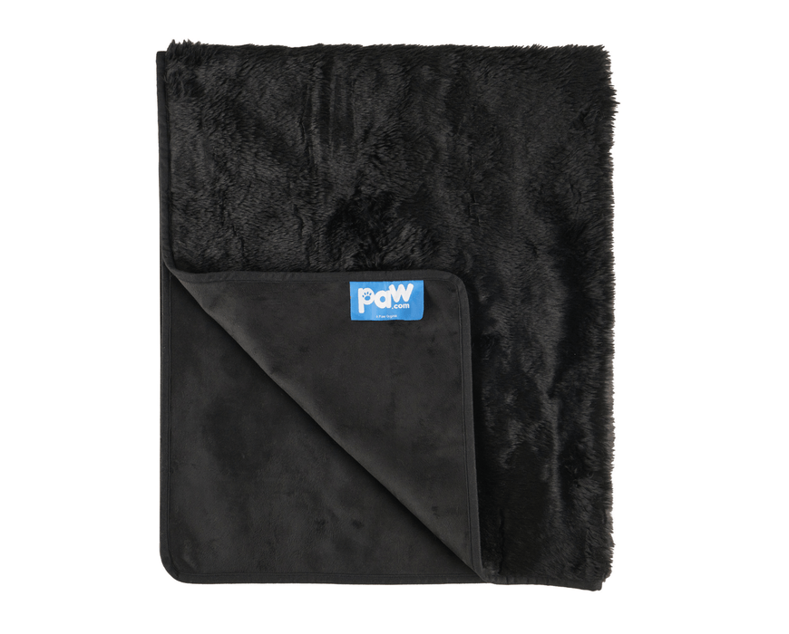 PupProtector™ Short Fur Waterproof Throw Blanket - Midnight Black