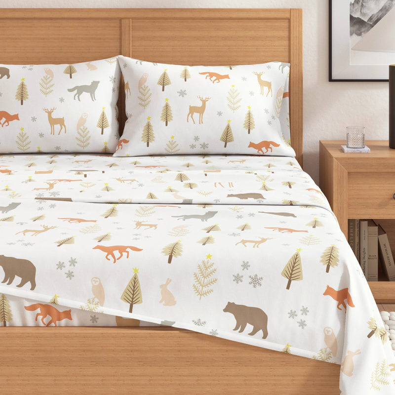 4-Piece Turkish Cotton Flannel Sheet - Stratton Collection