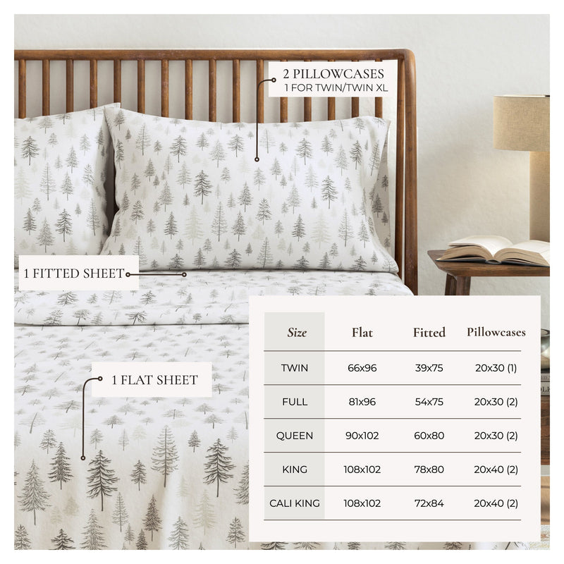 4-Piece Turkish Cotton Flannel Sheet - Stratton Collection