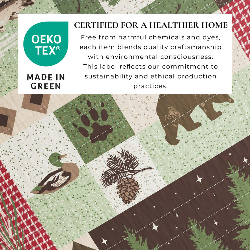 Wilder Collection 3 Piece Lodge Quilt Set