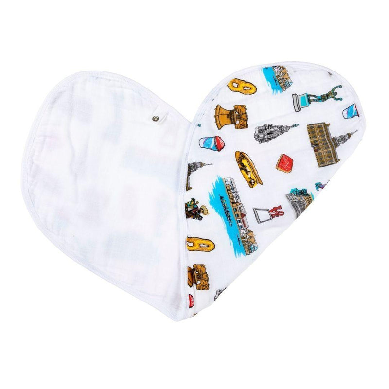 Philadelphia Newborn Water Ice Gift Bundle: Swaddle, Bib & Onesie